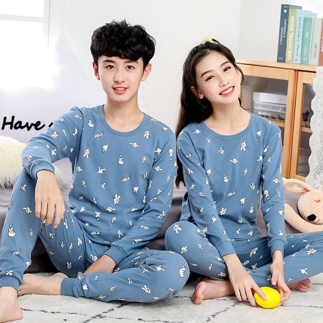 Children Cotton Pajamas Sets