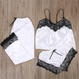 3 Piece Lace Sleepwear