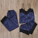 3 Piece Lace Sleepwear