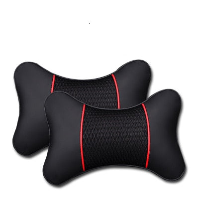 2Pcs Knitted Car Pillows