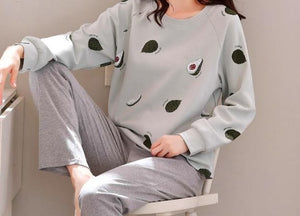 Warm Long Sleeve Pajamas