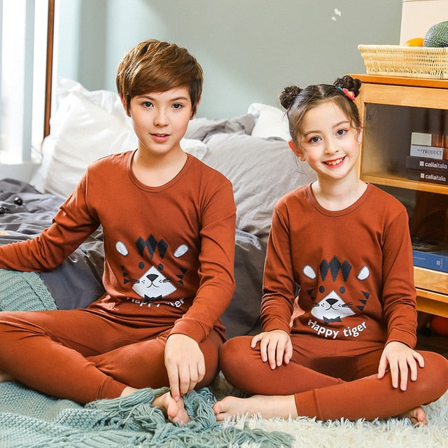 Children Cotton Pajamas Sets