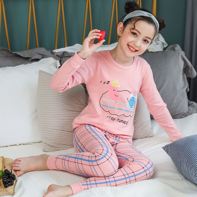 Children Cotton Pajamas Sets