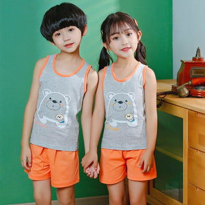 Children Cotton Pajamas Sets