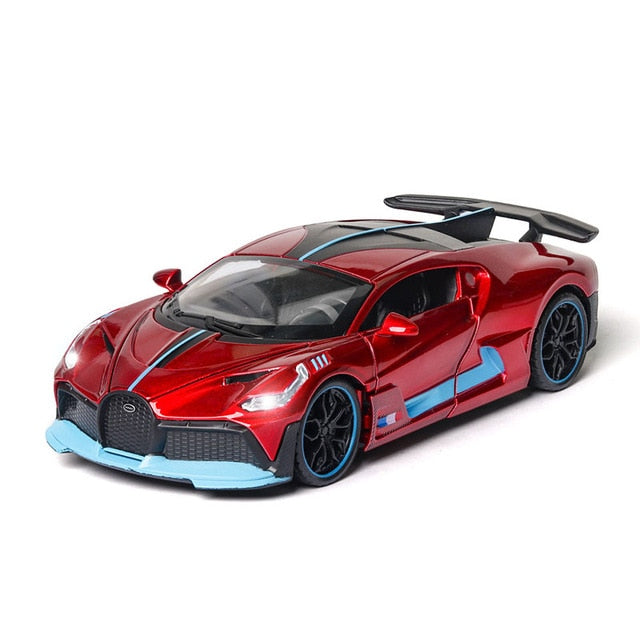 Alloy Bugatti Sports Car