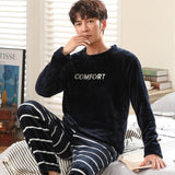 Warm Long Sleeve Sleepwear