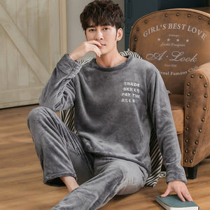 Warm Long Sleeve Sleepwear