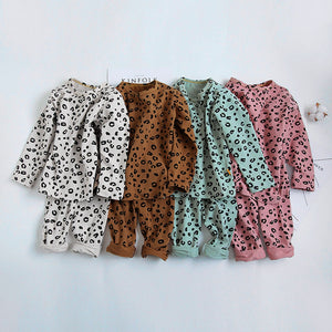 Sleepwear Leopard Printed Pajamas