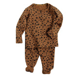 Sleepwear Leopard Printed Pajamas