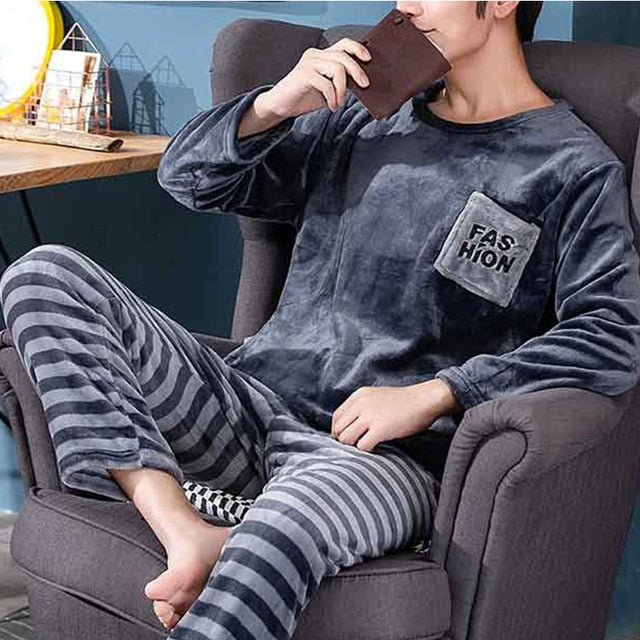 Men's Thick Pajamas