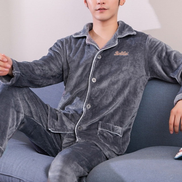 Men's Thick Pajamas