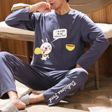 Cotton Long Sleeve Pajamas Set