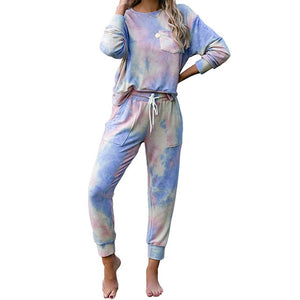 Cute Stars Print Pajamas Set