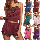 Seductive Satin Pajamas Set