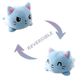 Double-sided Reversible Plush Cat