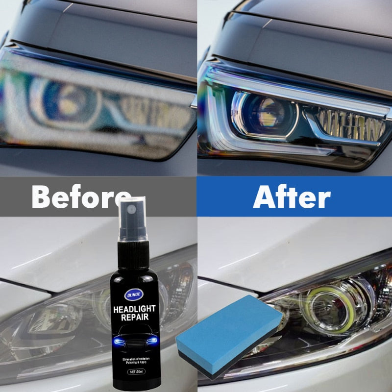 Headlight Scratch Remover Fluid