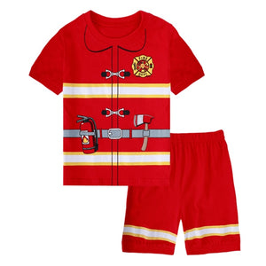 Cute Police & Fireman Pajamas