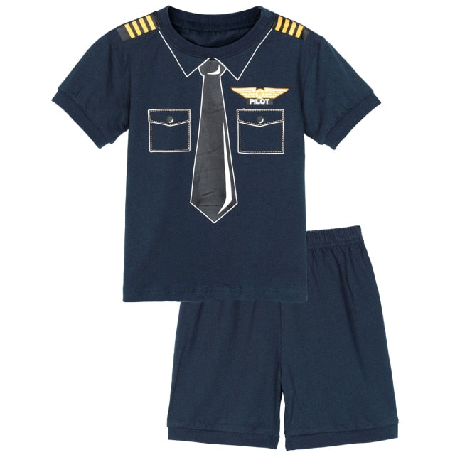 Cute Police & Fireman Pajamas