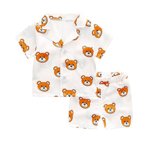 Cute Cartoon Bear Pajamas